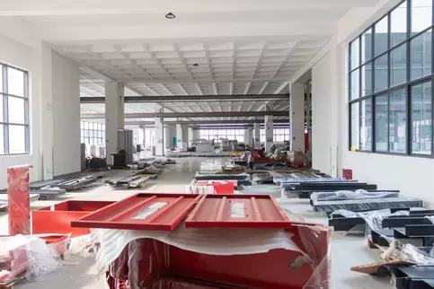 OSM laser cutting machine (without sheet metal cover) customer use site