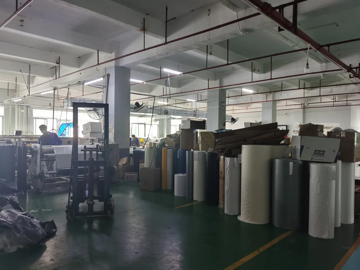 OLante stretch film production workshop
