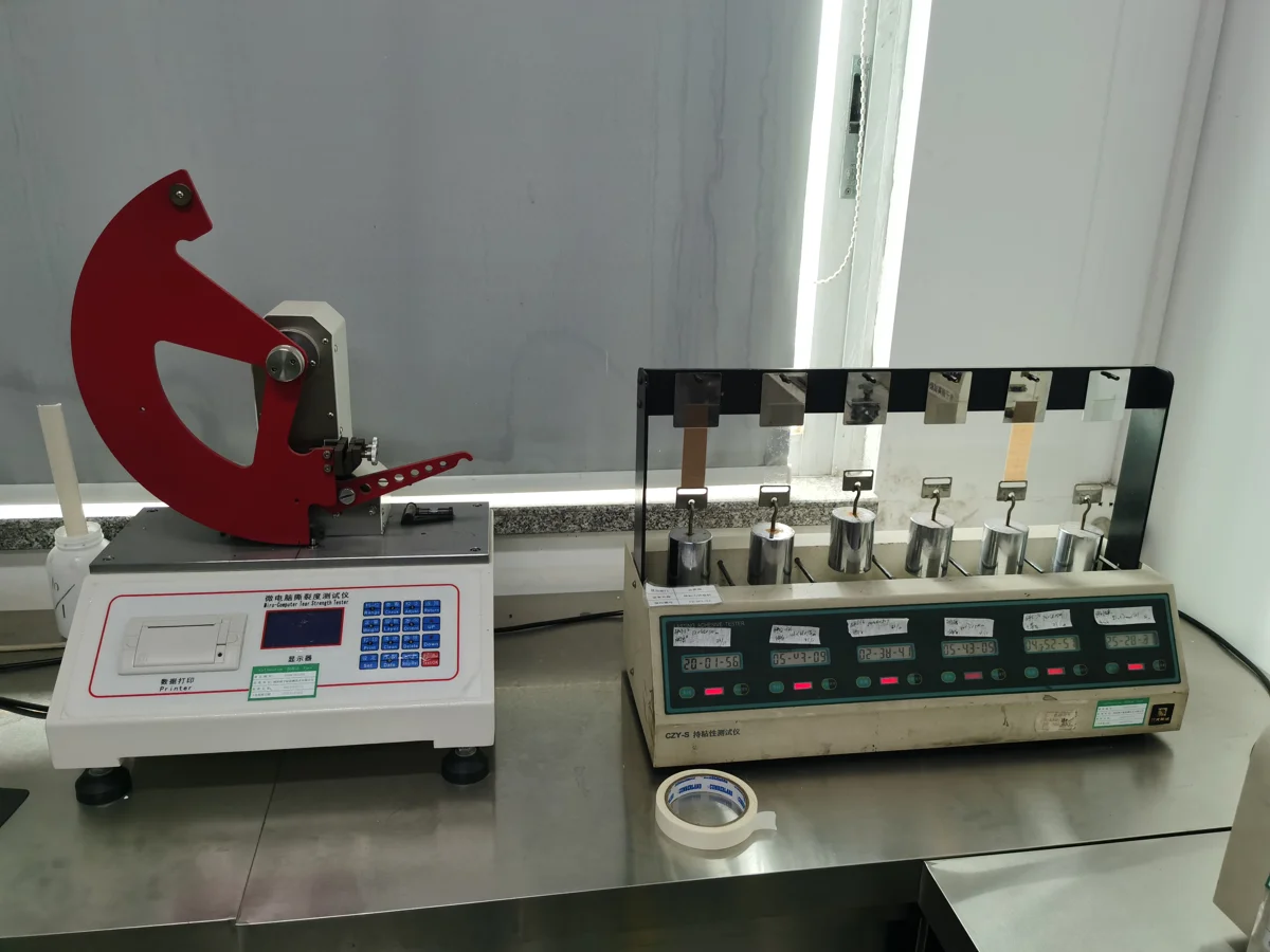 Quality inspection in the testing lab