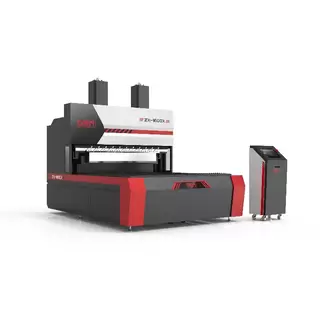 OSM flexible bending center product image, showcasing a high-efficiency multifunctional bending machine that supports various materials and complex processes, enhancing production flexibility and machining accuracy.