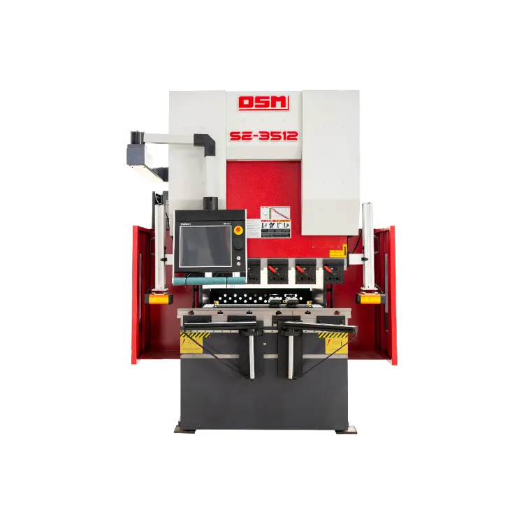OSM SE-3512 all-electric servo CNC press brake, delivering high-precision bending with eco-friendly and energy-saving performance for diverse sheet metal applications.