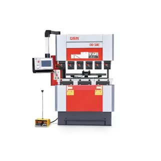 OSM OG-35III bottom-driven hydraulic CNC press brake, ideal for medium to small sheet metal bending with high precision and stable performance.