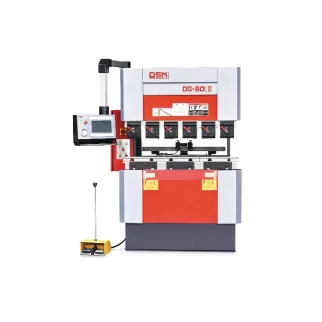 OSM OG-50LII down-acting hydraulic CNC press brake, ideal for large-size sheet metal processing with high precision and reliable performance.