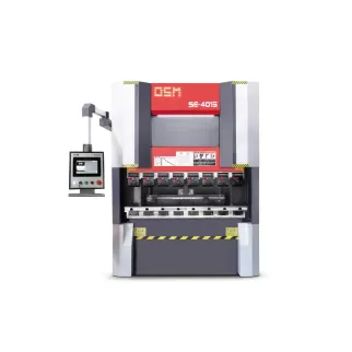 OSM SE-4015 all-electric servo CNC press brake with high precision, energy efficiency, and eco-friendly performance for advanced sheet metal forming.