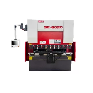 OSM SE-6020 all-electric servo CNC press brake for high-efficiency, eco-friendly large sheet metal bending.