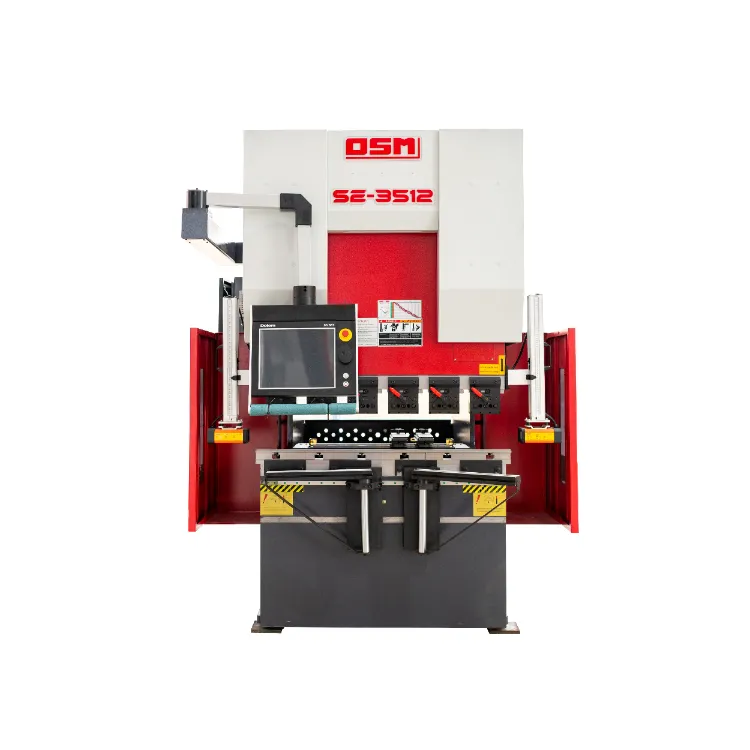 OSM SE-3512 all-electric servo CNC press brake, delivering high-precision bending with eco-friendly and energy-saving performance for diverse sheet metal applications.