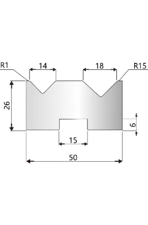 OSM specialized mold for elevator parts, ensuring high-precision bending and enhanced manufacturing efficiency.