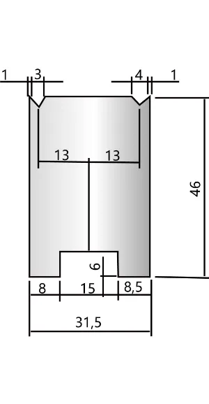 OSM specialized mold for kitchen cabinets, designed for precise and durable processing of cabinet doors and body components, enhancing manufacturing efficiency and consistency.