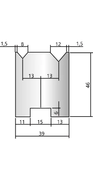 OSM specialized mold for kitchen cabinets, designed for precise and durable processing of cabinet doors and body components, enhancing manufacturing efficiency and consistency.