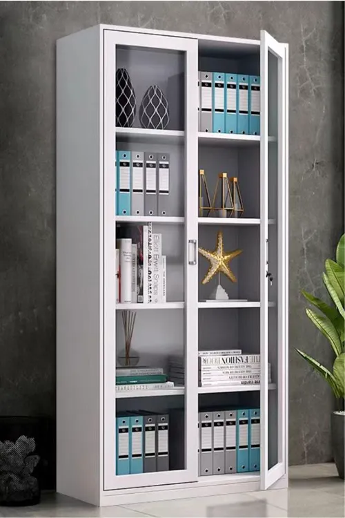 OSM specialized bending machines are suitable for manufacturing double-door steel filing cabinets, ensuring structural stability and machining accuracy to meet diverse office furniture production needs.