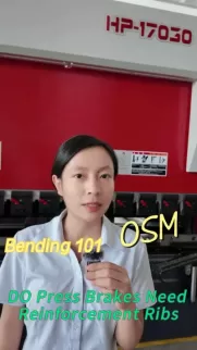 Do you need reinforcement ribs in Press Brakes? Explained in 1 Minute! Learn about DO Press Brakes and why they need reinforcement ribs. This Bending 101 guide covers essential CNC bending tips and OSM standards for industrial metal fabrication.