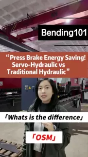 Press Brake Energy Saving! Servo-Hydraulic vs Traditional Hydraulic — What’s the Difference? Compare servo-hydraulic and traditional hydraulic press brakes for energy efficiency. Learn the key differences in performance, cost, and technology for modern metal fabrication.